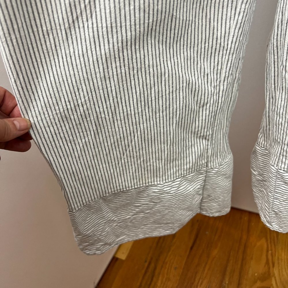 Lulu's Striped Button-Front Jumpsuit - Picture 7 of 16